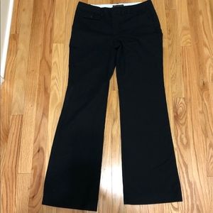 Banana Republic Ryan Fit Trouser Pants, Black, 6R